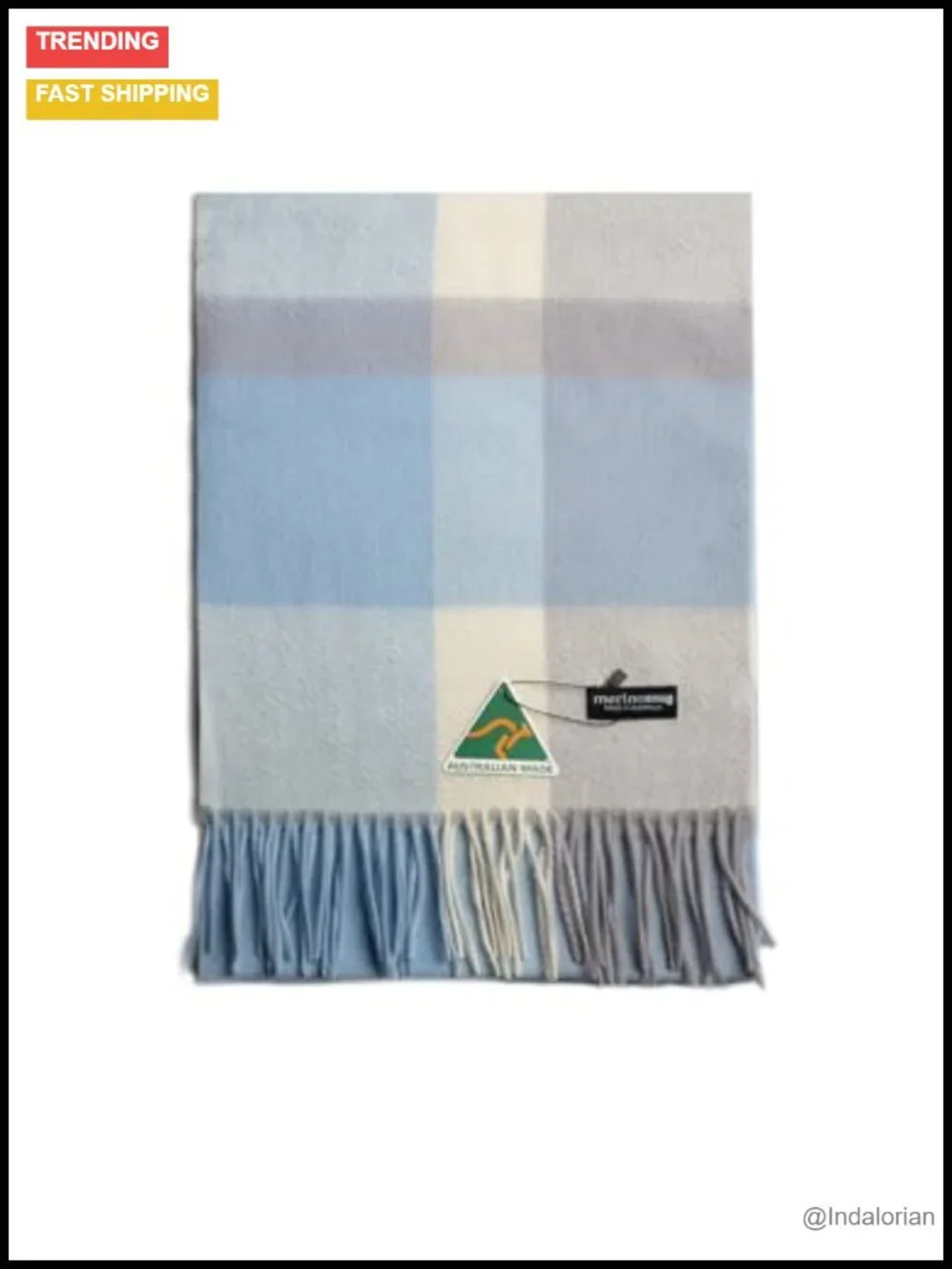 100% Merino Wool Scarf Shawl Wrap for Women Luxurious Soft Lightweight Winter
